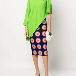 Sportmax Gestro Printed Pencil Skirt